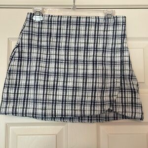 Plaid Abercrombie & Fitch skort size S